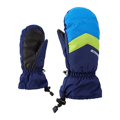Afbeelding van Ziener Lettero AS MITTEN handschoen junior skihandschoenen/wintersport waterdicht, ademend, blauw (navy), 3,5