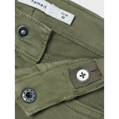 Afbeelding van NAME IT MINI regular fit casual short NMMSILAS donkergroen