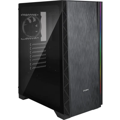 Afbeelding van Zalman Z3 Neo Midi Tower schwarz Gehäuse USB 2.0 Zwart