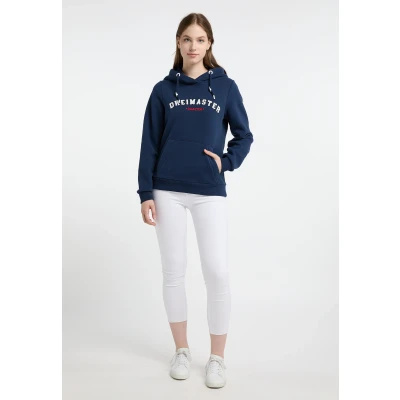 Afbeelding van Hoodie DREIMASTER M / Donker Marineblauw 70% Katoen 30% Polyester