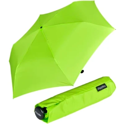 Afbeelding van Doppler zero, 99 extreem lichte mini dames zakparaplu lime punch