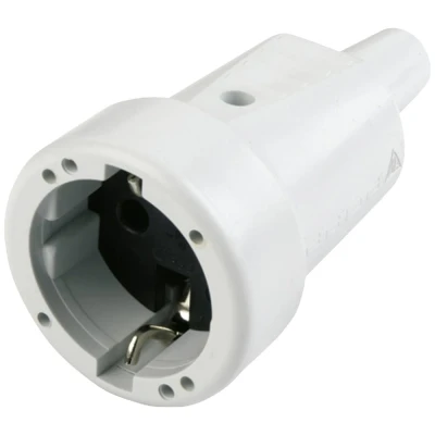 Afbeelding van REV 0512130777 Koppeling met randaarde PVC 250 V Grijs IP20