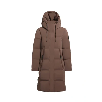 Afbeelding van khujo Wintermantel &#039;Loni&#039; bruin