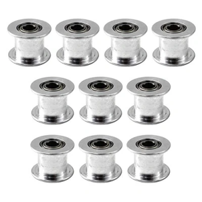 Afbeelding van idler Pulley 20 tandriemschijf 3 mm boring katrol voor touwen 6 3D printer distributieriem rol verpakking met 10 stuks