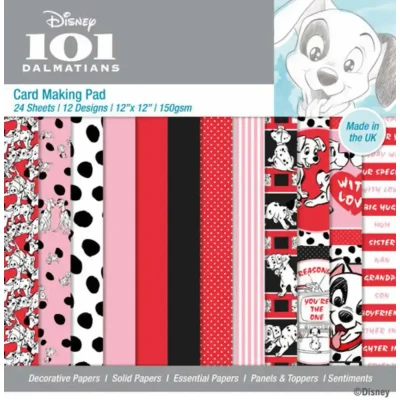 Afbeelding van 101 Dalmatians Card Making 12x12 Pad