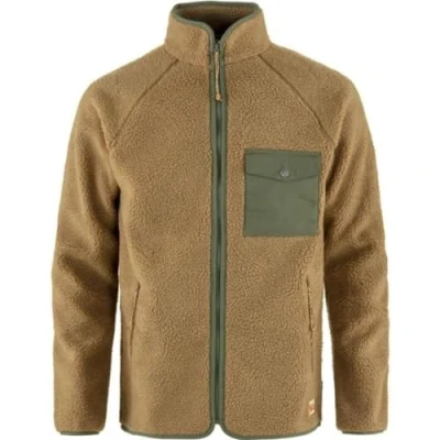 Afbeelding van Vest Fjällräven Men Vardag Pile Fleece Buckwheat Brown Laurel Green M
