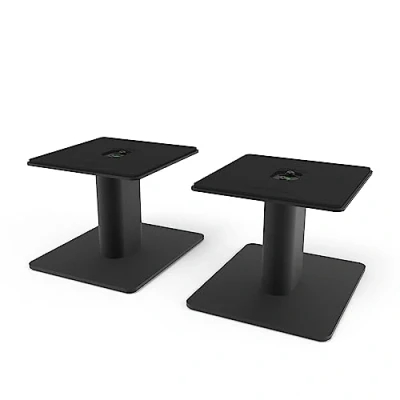 Afbeelding van Kanto SP6HD universele luidsprekerstatieven voor desktop, 6 inch, set van 2 stuks, staal (zwart)