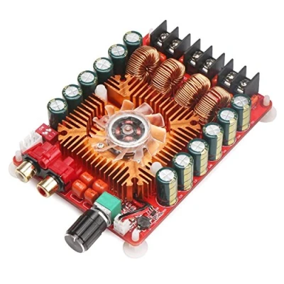 Afbeelding van DollaTek TDA7498E 2 x 160 W Dual Channel Audio versterker plank, ondersteuning BTL modus 1 220 Single Channel, DC 24 V digitale stereo power amp module voor auto drager computerluidsprekers DIY