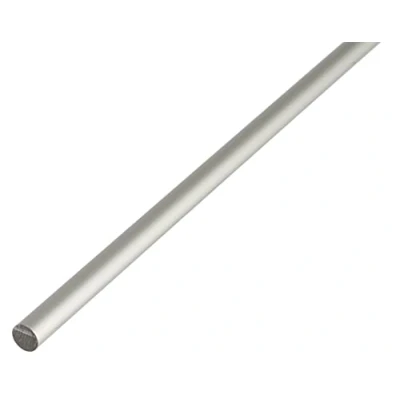 Afbeelding van Alberts 473334 Ronde buis aluminium, zilverkleurig geanodiseerd 1000 x 8 mm
