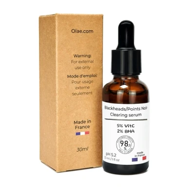 Afbeelding van BHA 2% en Vitamine C 5% Mee eters puisten serum acne vette huid littekens 30ml