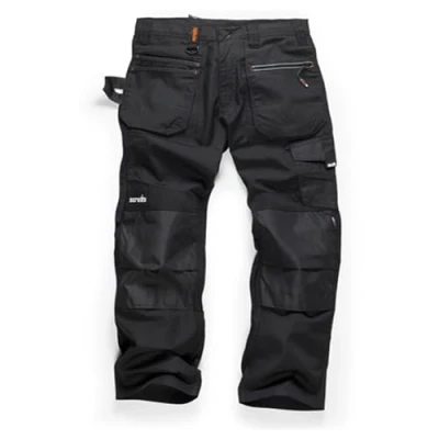 Afbeelding van Scruffs Ripstop Trade zwarte werkbroek (28&quot; taille/30 been)