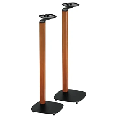 Afbeelding van My Wall Extra Class statief set voor Sonos PLAY:1, ONE en SL / zwart/hout