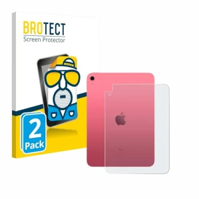 Afbeelding van BROTECT Screenprotector voor Apple iPad 11&quot; 2025 (Achterkant, 11. Gen.) Folie Beschermfolie matte (2 Stuks)