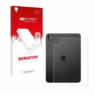 Afbeelding van upscreen Screenprotector voor Apple iPad Pro 11&quot; 2024 (Achterkant) Folie Beschermfolie transparant