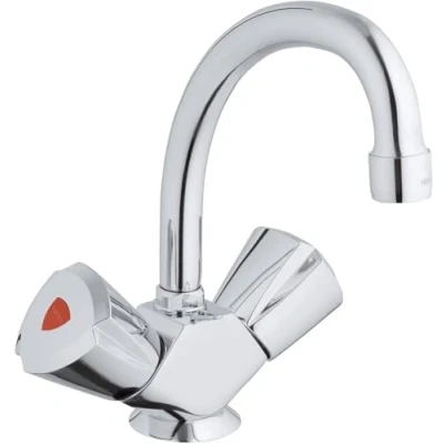 Afbeelding van GROHE QuickFix Costa Trend wastafelmengkraan met ketting