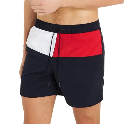 Afbeelding van NU 25% KORTING: Tommy Hilfiger Swimwear Zwemshort MEDIUM DRAWSTRING in meerkleurige look