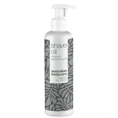 Afbeelding van Australian Bodycare Verzachtende Scheerolie met Tea Tree Olie 250ml Effectieve bestrijding van rode bultjes, ingegroeide haartjes en scheerirritatie Dermatologisch getest Voor een gladde scheerervaring