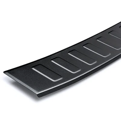 Afbeelding van tuning art L3017 Roestvrijstalen Achterbumperprotector voor VW Passat B7 3C Alltrack Variant 2012 2014 gepoedercoat, Kleur:Zwart gepoedercoat