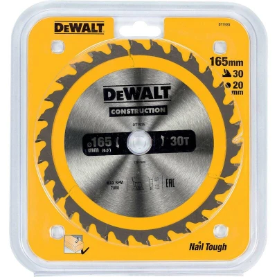 Afbeelding van DeWalt Accessoires Cirkelzaagblad 165x20x30t DT1935 QZ