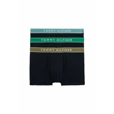 Afbeelding van Tommy Hilfiger Everyday Essentials 3 PACK Onderbroeken, Heren, Maat: Large, Unt olv nvue grn grvty