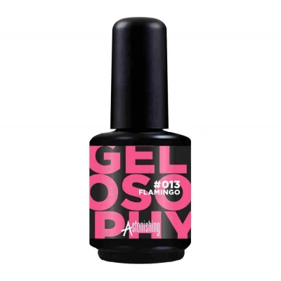 Afbeelding van Astonishing Gellac #013 Flamingo 15 ml Gelosophy UV/Led Gel Gellak Gelnagels Nagellak Nails Gelnagel producten Nagel voor Thuis Nail art