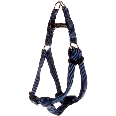 Afbeelding van Flamingo Ziggi Step&amp;go Harnas Honden Donkerblauw S 25 45cm 15mm 1st 134601