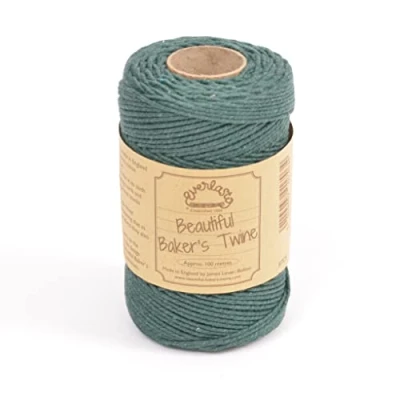 Afbeelding van 100m Everlasto &#039;Solid&#039; Beautiful Baker&#039;s Cotton Craft Twine (ongeveer 2 mm) (MOSS GREEN)