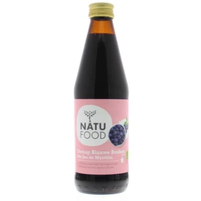 Afbeelding van Natufood Bosbessen Oersap Bio, 330 ml