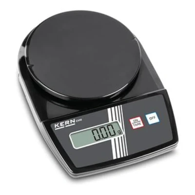 Afbeelding van Kern EMB 500 1BE Brievenweegschaal Weegbereik (max.) 0.5 kg Resolutie 0.1 g werkt op batterijen, het lichtnet (optioneel) Zwart