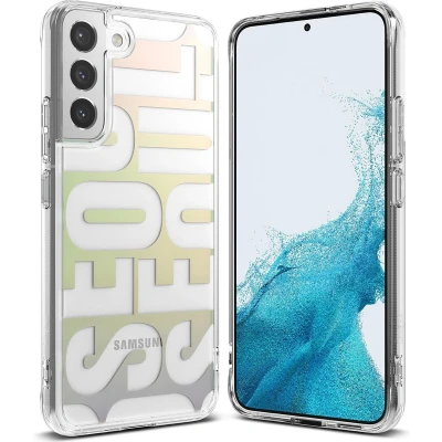Afbeelding van Ringke Fusion Design gepantserde hoes met gelframe voor Samsung Galaxy S22+ (S22 Plus) transparant (Seoul) (F593R89)