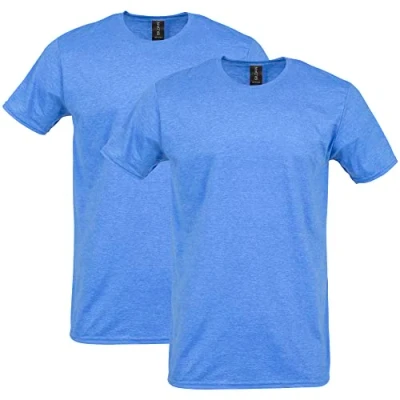 Afbeelding van Gildan T shirt voor heren, ondoorzichtig (12 stuks), Heather Royal (2 M