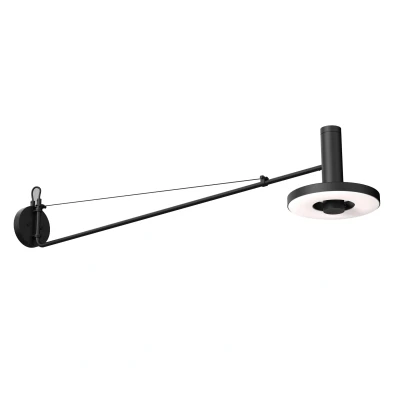 Afbeelding van Tonone Beads 120 wandlamp LED install zwart