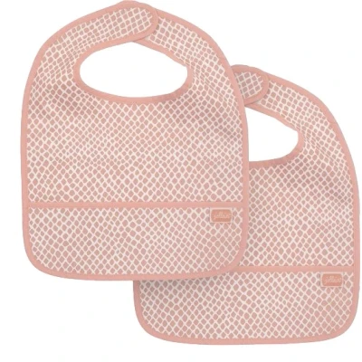 Afbeelding van Slab Jollein Waterproof Snake Pale Pink (2 delig)