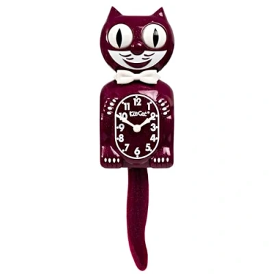 Afbeelding van KIT CAT Klock Gentleman (Robijnrood