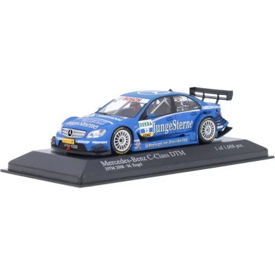 Afbeelding van Mercedes Benz AMG C Class V8 Minichamps Modelauto 1:43 2008 Maro Engel Mücke Motorsport 400083712