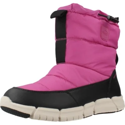 Afbeelding van Geox J FLEXYPER Girl B AB sneeuwlaars, fuchsia/zwart, 5 UK, Fuchsia Zwart, UK