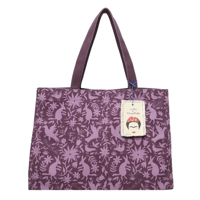Afbeelding van Fritzi aus Preussen x Frida Kahlo Easy01 Canvas Natuur Folk Shopper, Nature