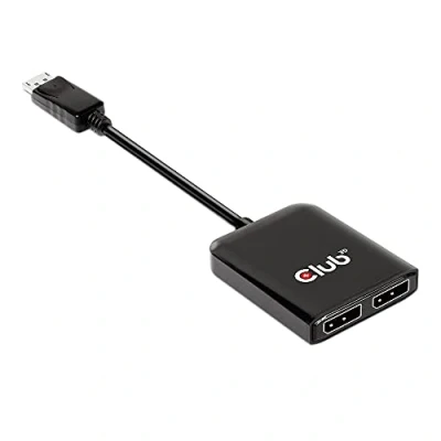 Afbeelding van CLUB3D CSV 7200 video splitter DisplayPort 2x