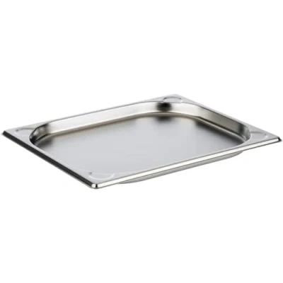 Afbeelding van APS 81200 GN bak 1/2, gastronorm roestvrij staal/afmetingen 265 x 325 mm/hoogte 20 mm/volume 1 liter