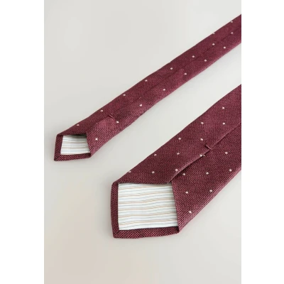 Afbeelding van Next Italian Design Stropdas, Heren, Maat: One Size, Burgundy red