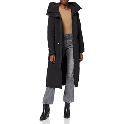 Afbeelding van Object Objkatie LONG COAT Winterjas, Dames, Maat: 34, Black