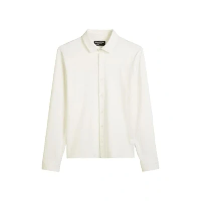 Afbeelding van Marc O&#039;Polo Shirt LONG Sleeve Designed FOR Circularity Overhemd, Heren, Maat: 3XL, Egg white