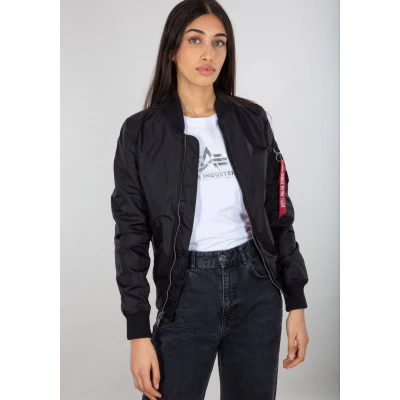 Afbeelding van Alpha Industries MA1 TT WMN Bomberjacks, Dames, Maat: Large, Black