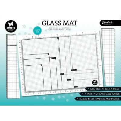 Afbeelding van Glass Mat A4, non magnetic Essentials nr.01