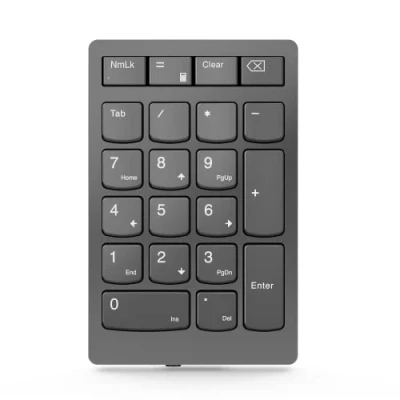 Afbeelding van Lenovo Go Wireless Numeriek toetsenbord Draadloos Grijs