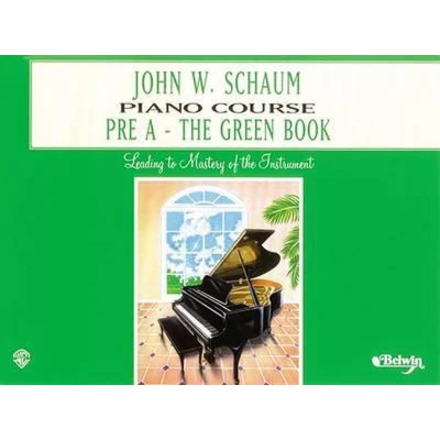 Afbeelding van Schaum Piano Course Level Pre A Green