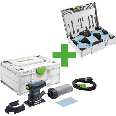 Afbeelding van Festool RTS 400 REQ GR SYS P Vlakschuurmachine Met GRANAT schuurpapier gevulde Systainer 3 578205