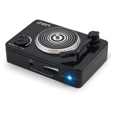 Afbeelding van Ion Audio Vinyl Forever draaitafel naar computer adapter (USB) zwart