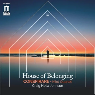 Afbeelding van Conspirare, Craig Hella Johnson, Miró Quartet House Of Belonging (CD)