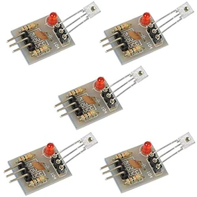 Afbeelding van iHaospace 5V Laser Recevier Sensor Module Relais Schakelaar voor Arduino (Pack van 5)